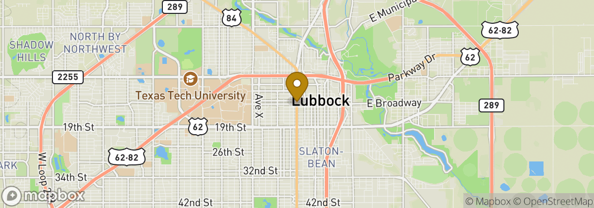 Map location: Lubbock