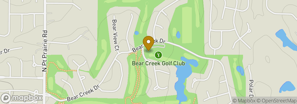 Map location: Bear Creek Golf Club