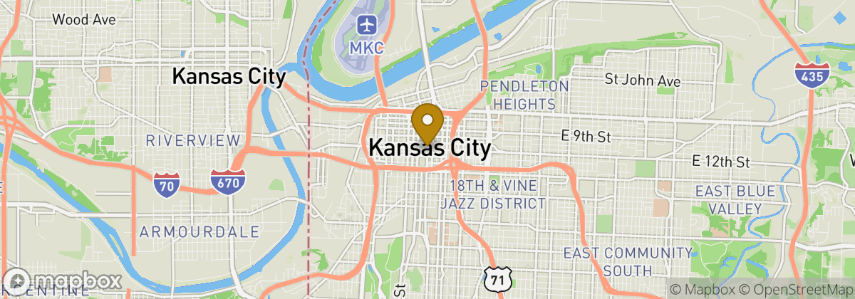 Map location: Kansas City