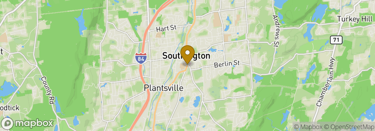 Map location: Southington