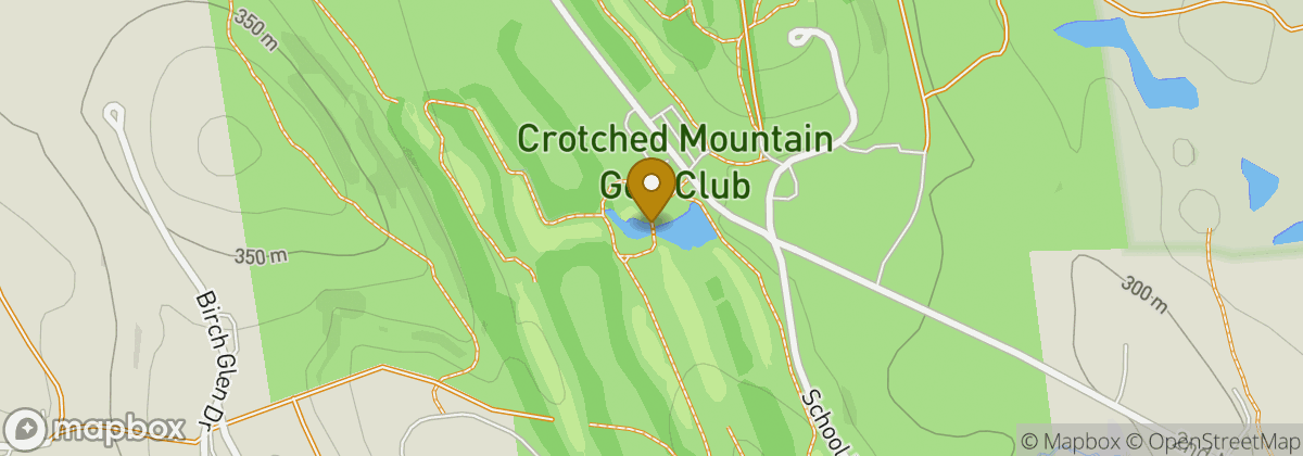 Map location: Crotched Mountain Golf Club