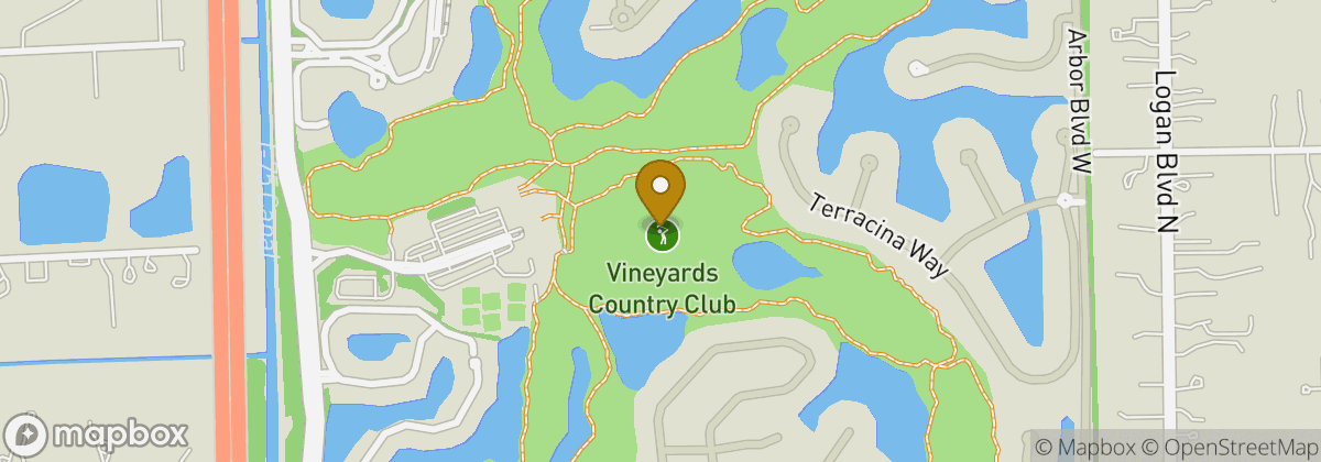Map location: Vineyards Country Club
