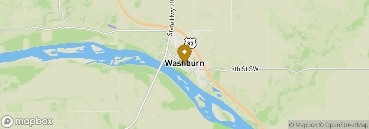 Map location: Washburn