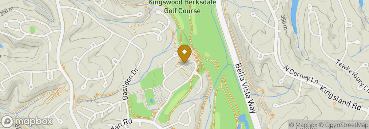Map location: Kingswood Golf Course