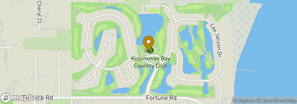 Map location: Kissimmee Bay Country Club