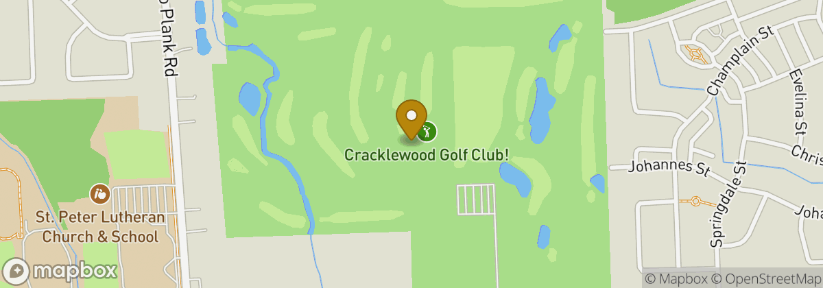 Map location: Cracklewood Golf Club
