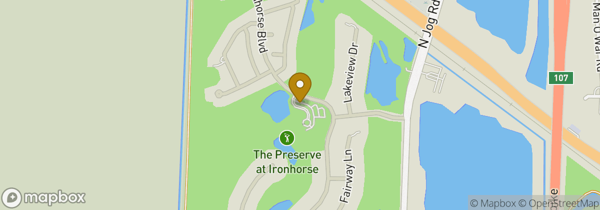 Map location: The Preserve at Ironhorse