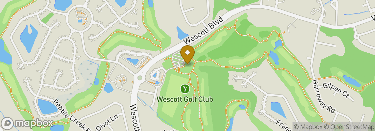 Map location: The Golf Club at Wescott Plantation