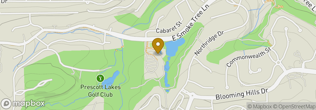 Map location: The Club at Prescott Lakes