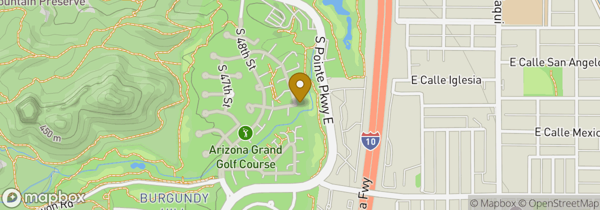 Map location: Arizona Grand Golf Course