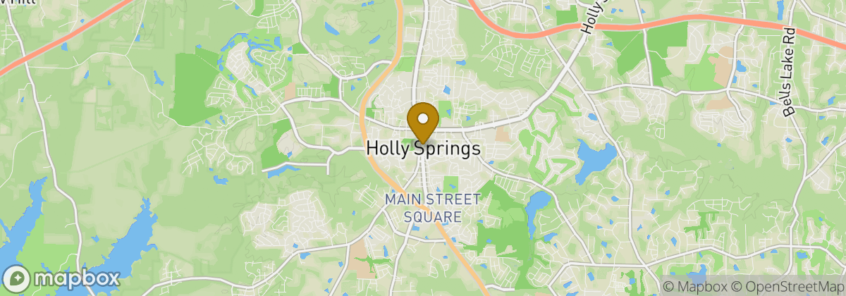 Map location: Holly Springs
