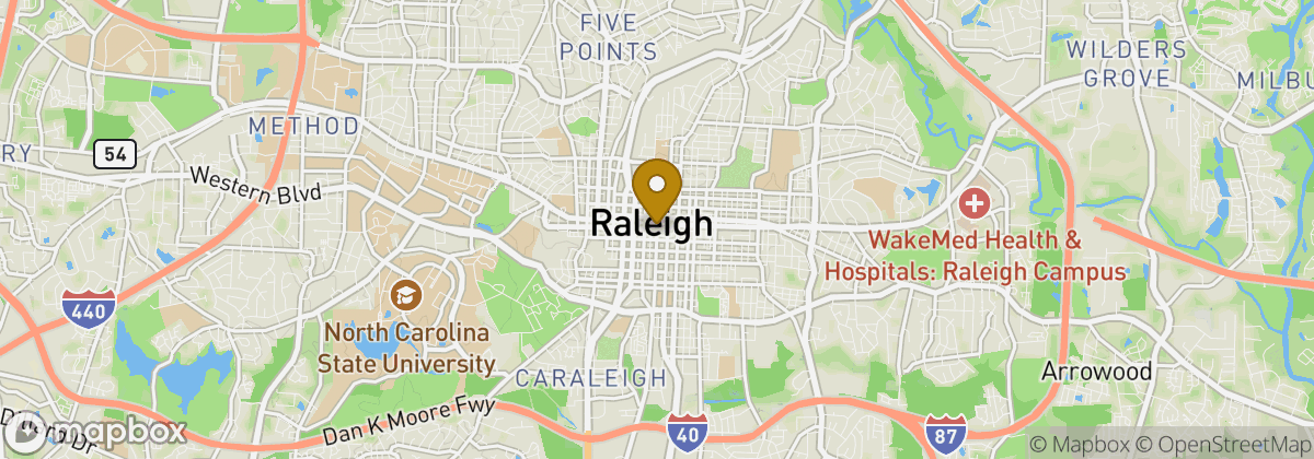 Map location: Raleigh