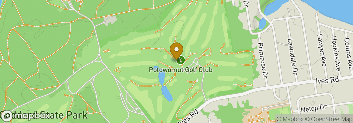 Map location: Potowomut Golf Club
