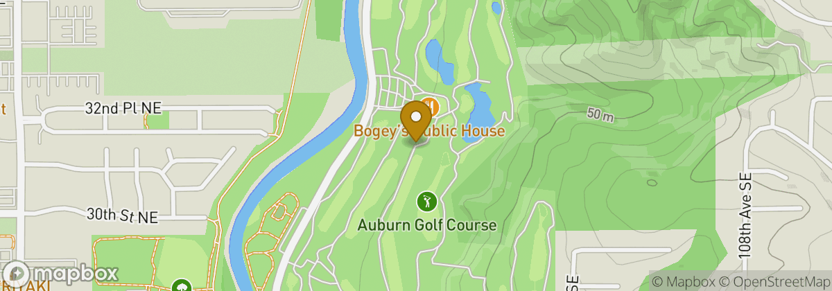 Map location: Auburn Golf Course