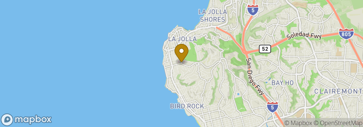 Map location: La Jolla
