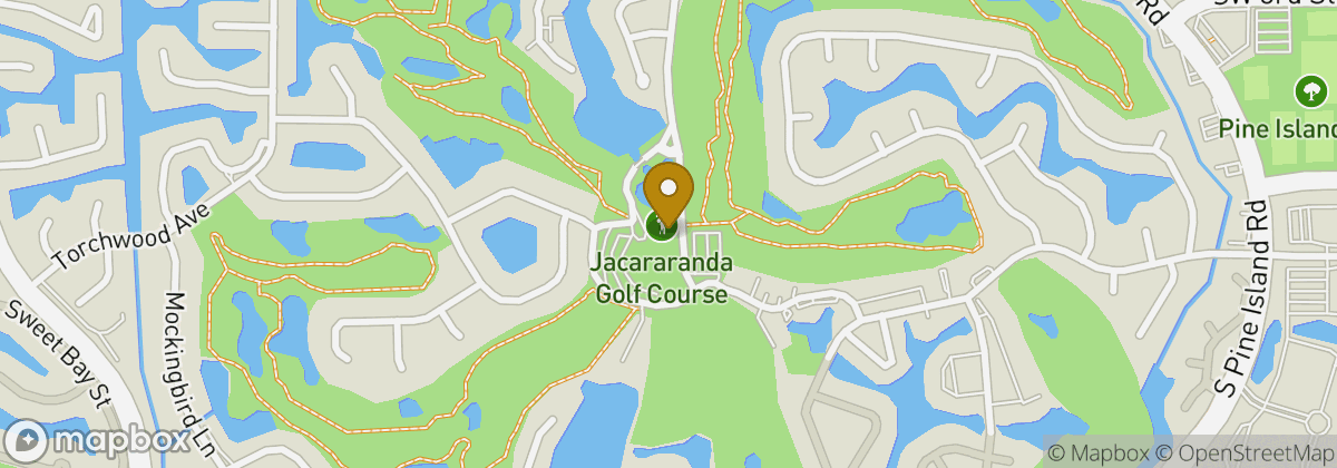 Map location: Jacaranda Golf Club