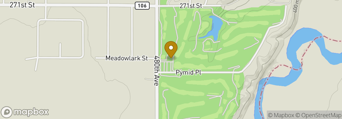 Map location: Spring Creek Golf Course