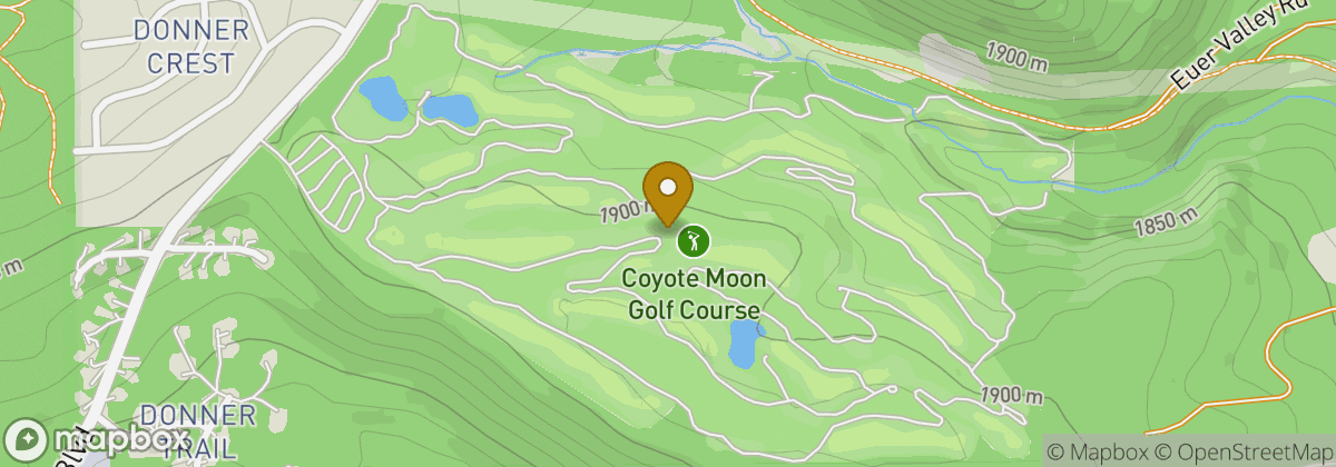 Map location: Coyote Moon Golf Course