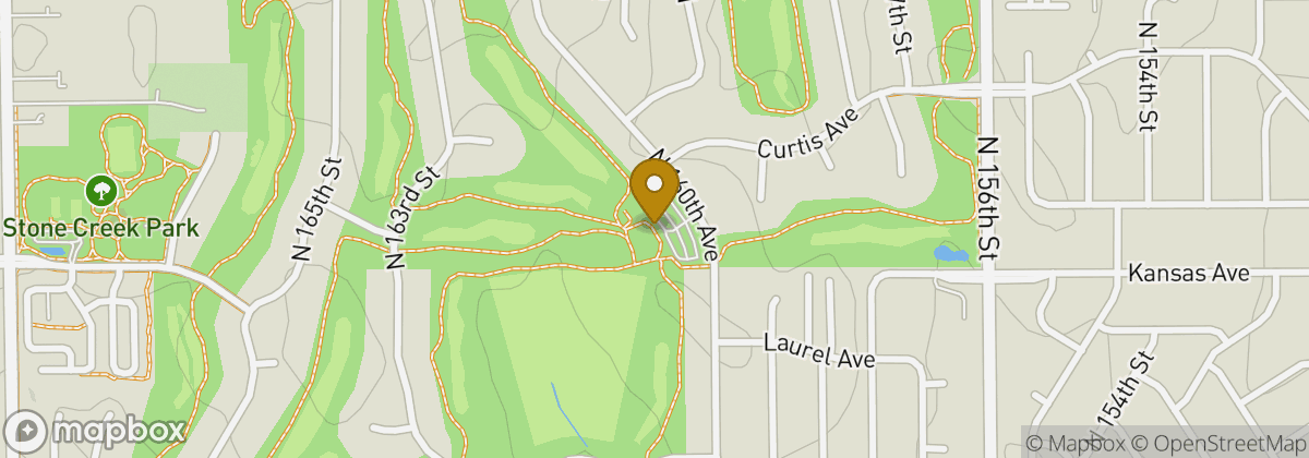 Map location: Stone Creek Golf Course