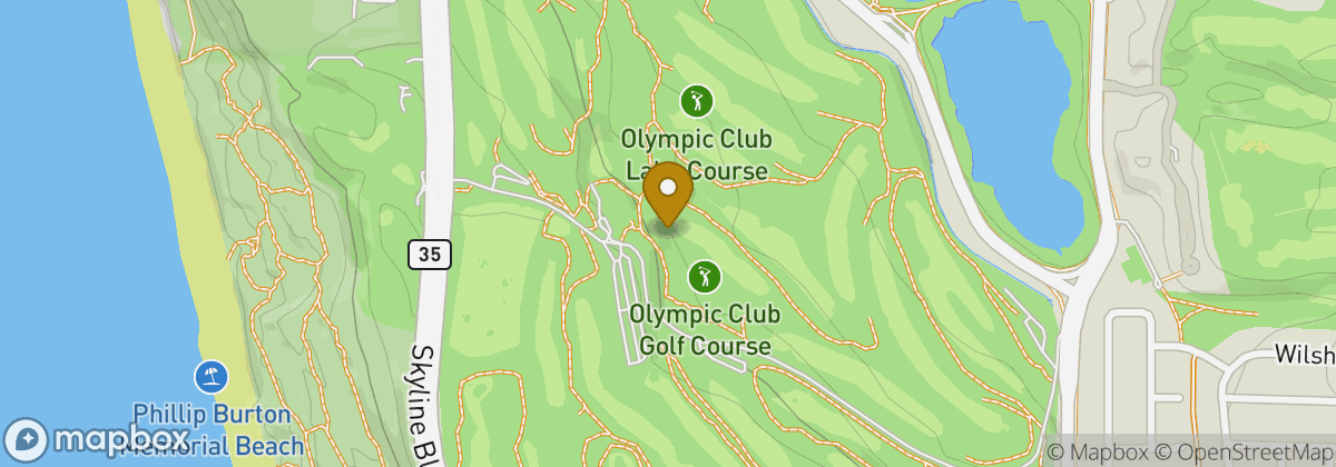 Map location: The Olympic Club
