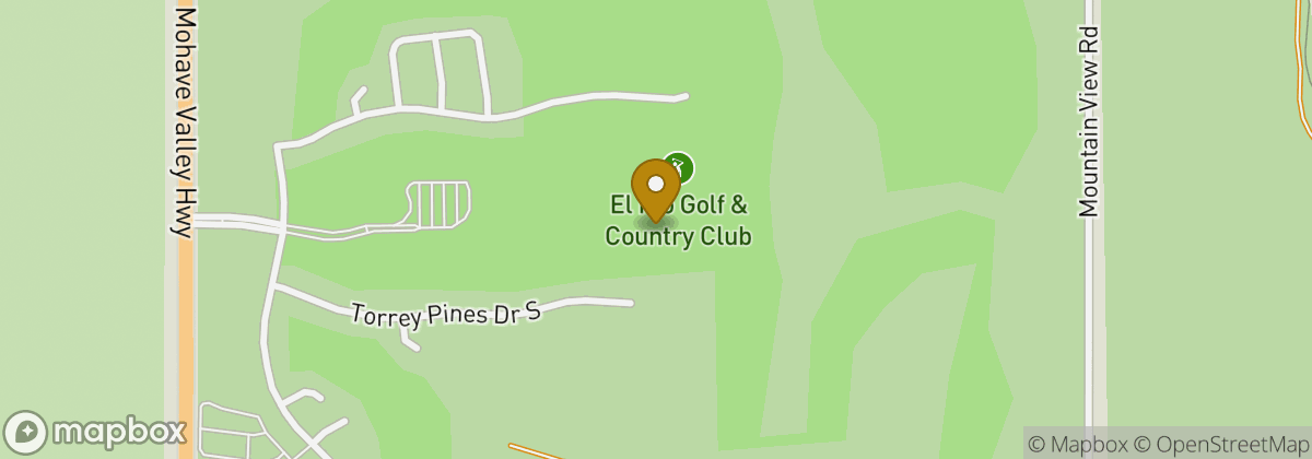Map location: El Rio Golf Course