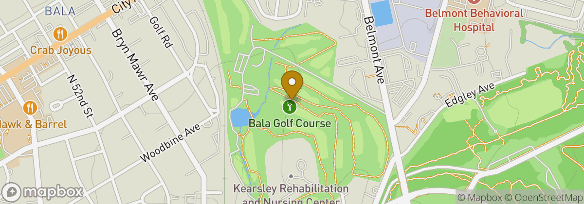 Map location: Bala Golf Club