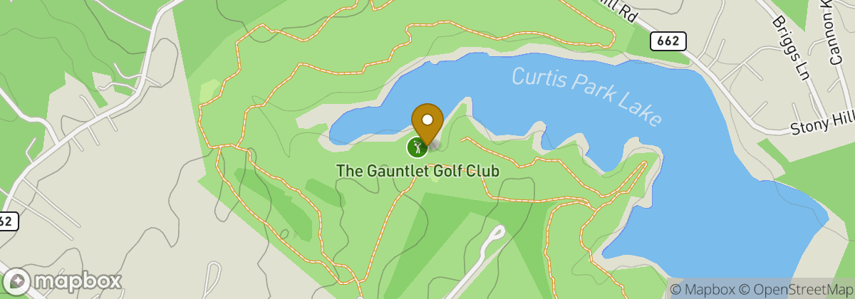Map location: Gauntlet Golf Club