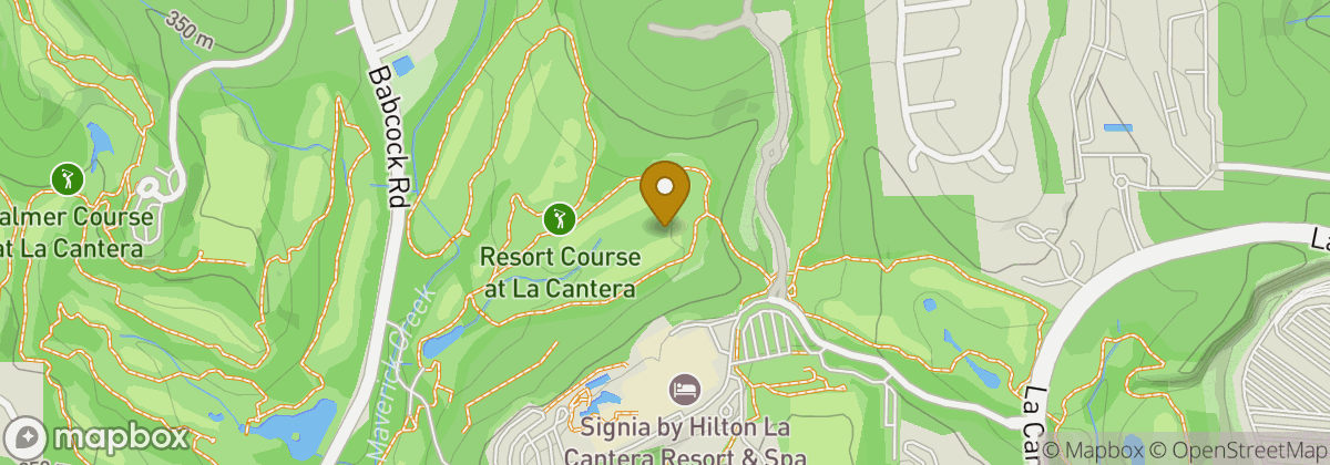 Map location: La Cantera Golf Club