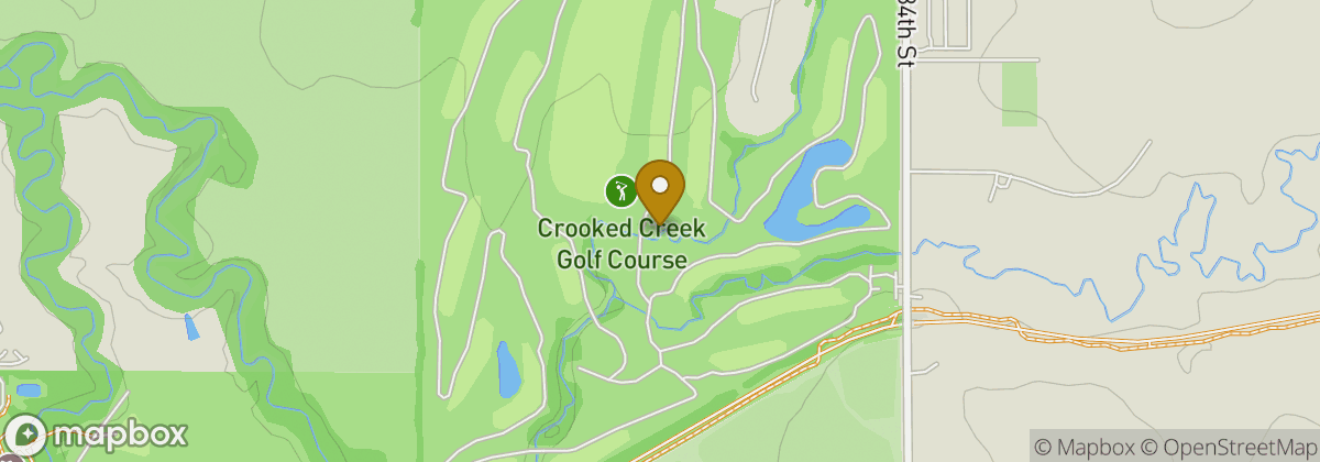 Map location: Crooked Creek Country Club