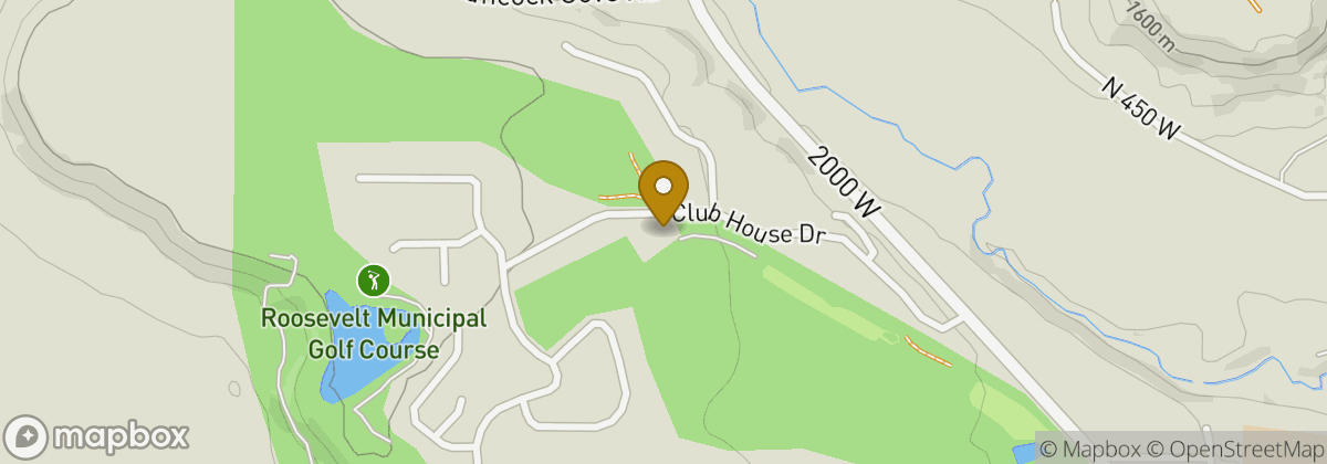 Map location: Roosevelt Golf Course