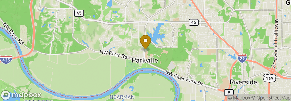 Map location: Parkville