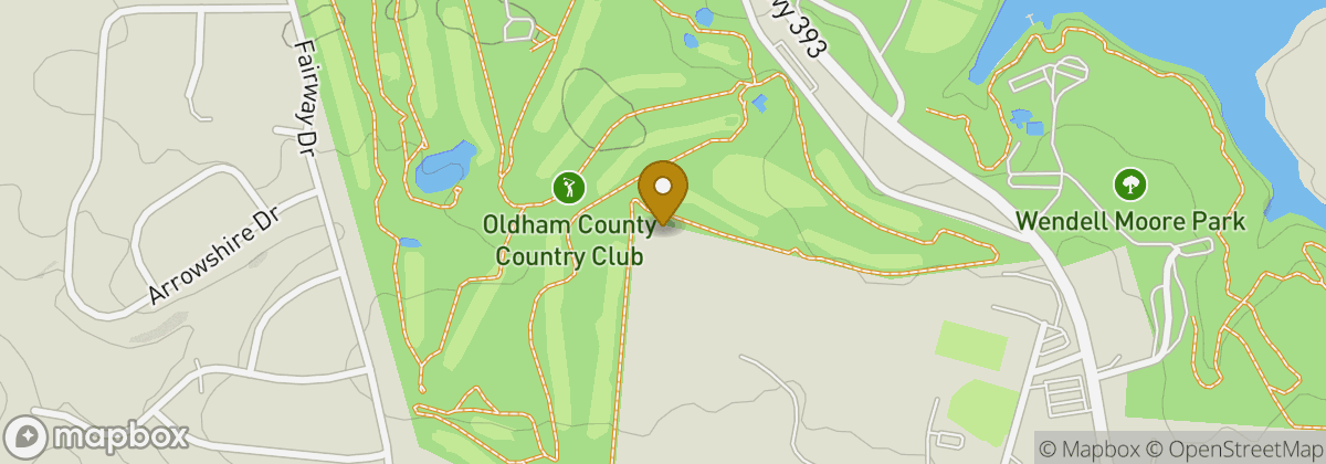 Map location: Oldham County Country Club