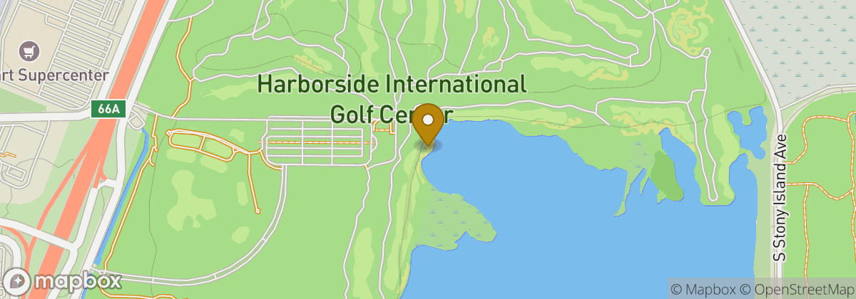 Map location: Harborside International Golf Center