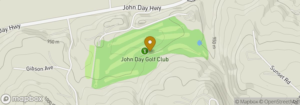 Map location: John Day Golf Club
