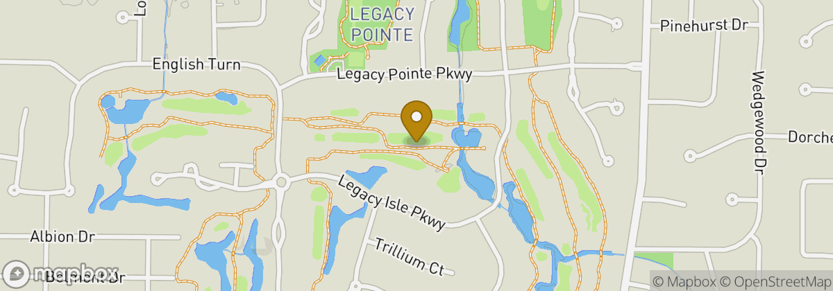 Map location: Sweetbriar Legacy Golf & Pro Shop