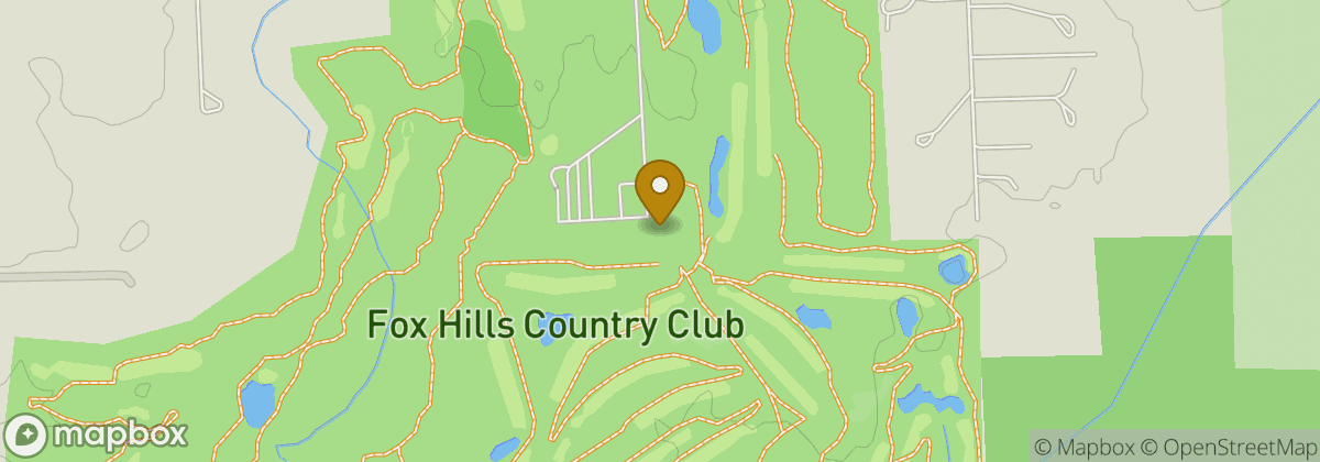 Map location: Fox Hills Golf & Banquet Center