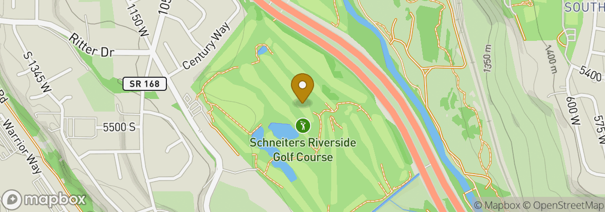 Map location: Schneiter's Riverside Golf