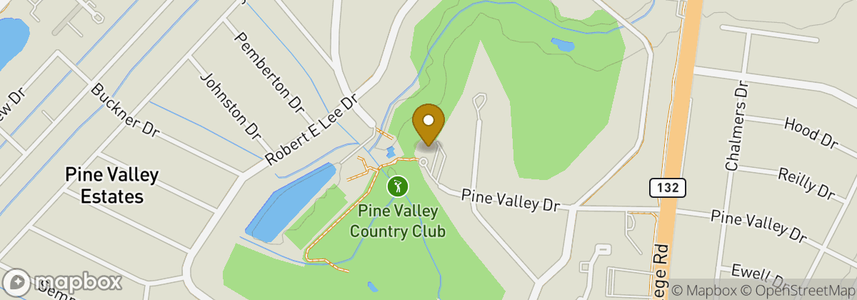 Map location: Pine Valley Country Club Inc