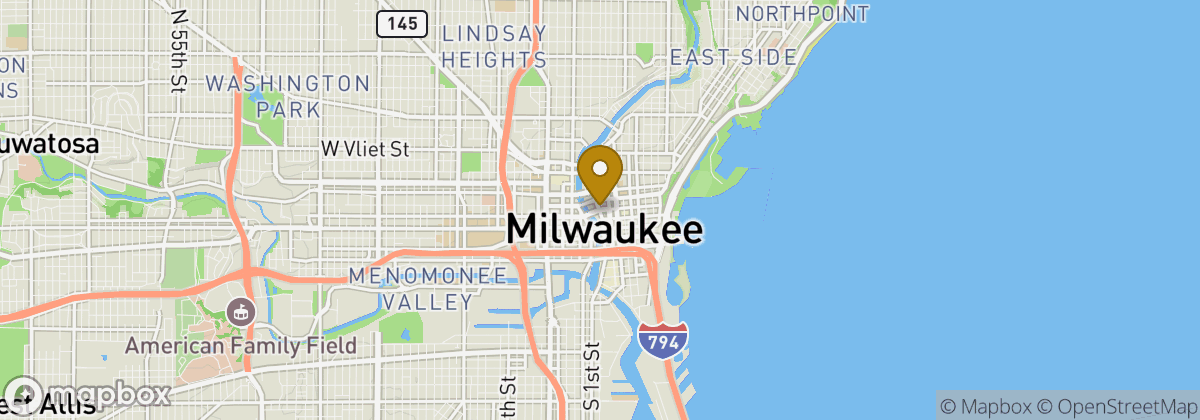 Map location: Milwaukee