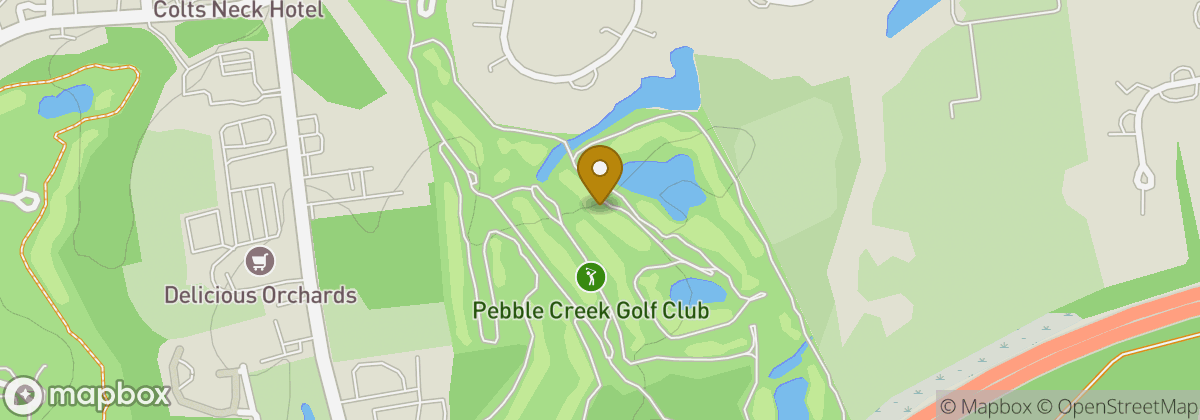 Map location: Pebble Creek Golf Club