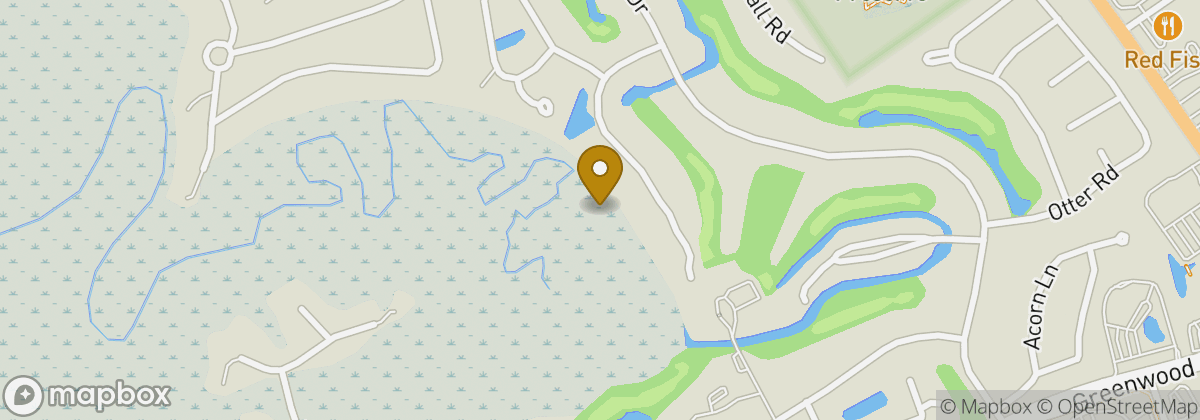 Map location: Sea Pines Country Club