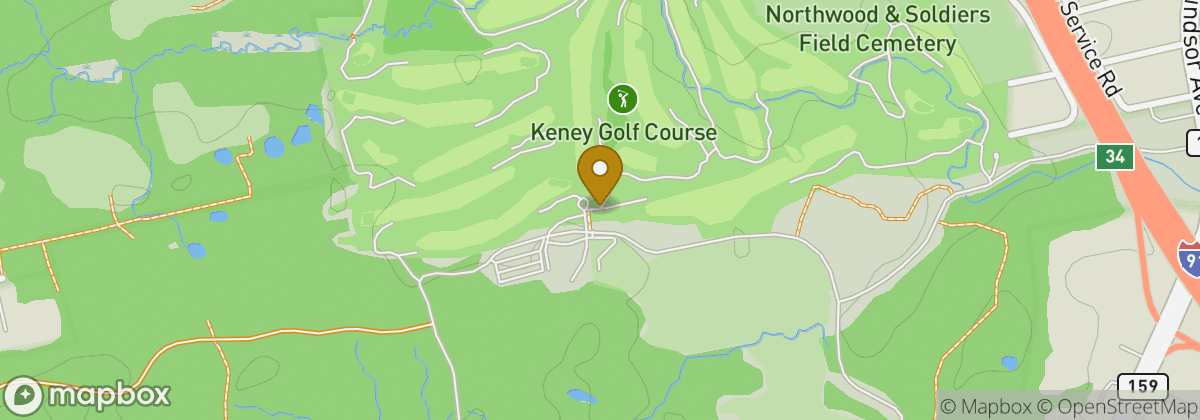 Map location: Keney Park Golf Course