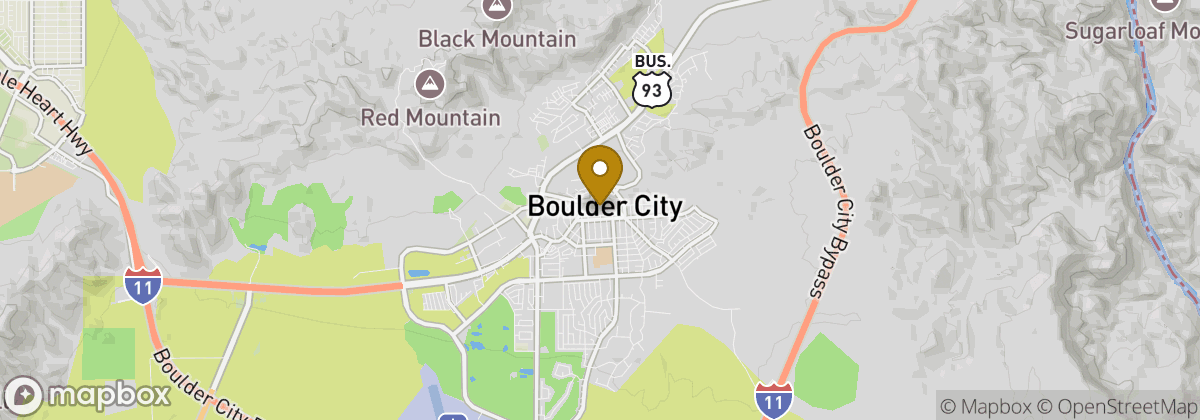 Map location: Boulder City