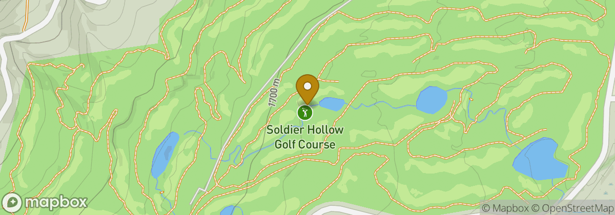 Map location: Soldier Hollow Golf Course