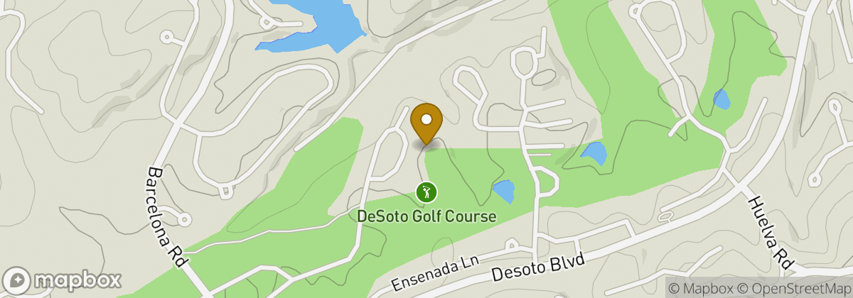 Map location: Desoto Golf Course