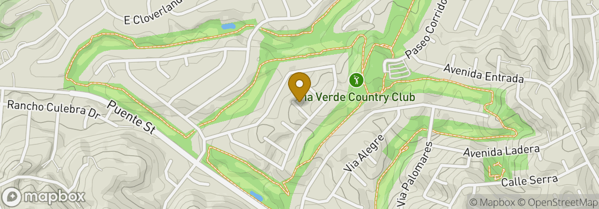 Map location: Via Verde Country Club
