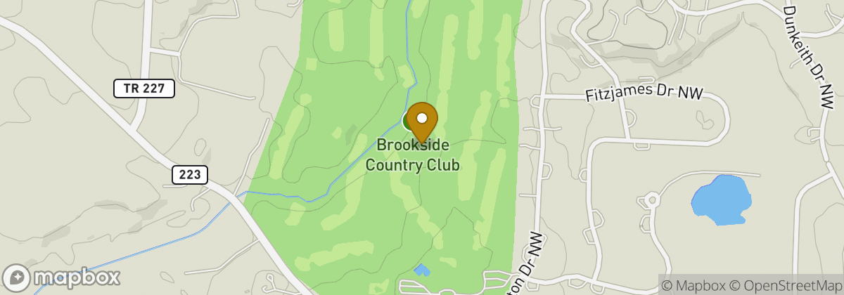 Map location: Brookside Golf & Country Club