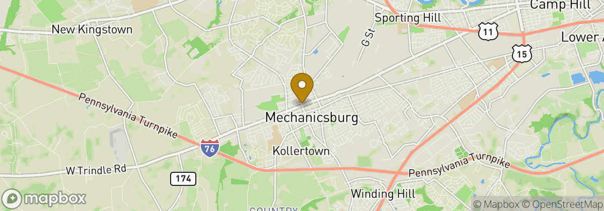 Map location: Mechanicsburg