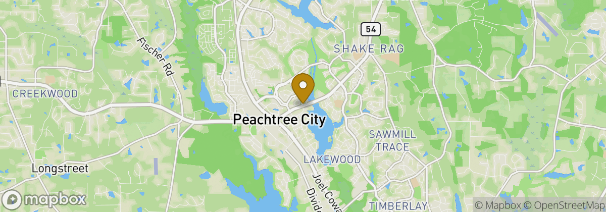 Map location: Peachtree City