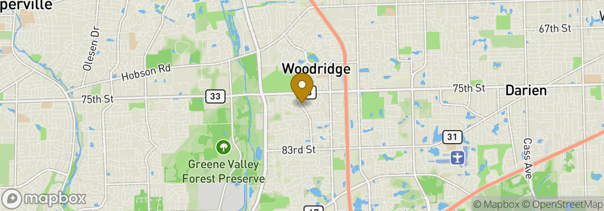Map location: Woodridge